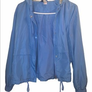 H&M Blue Windbreaker